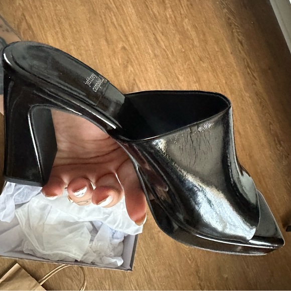 Jeffrey Campbell Caviar Mule, black size 9 - Picture 6 of 8